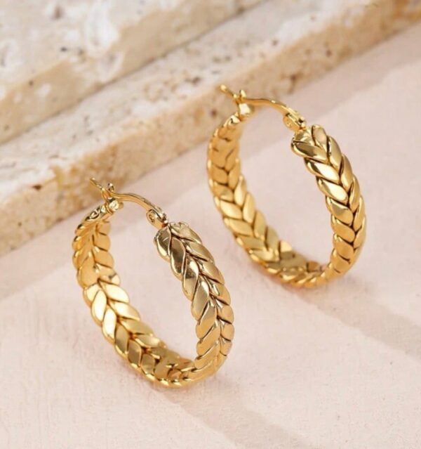 Gold Hoop Earrings